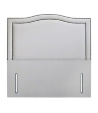 Bridget 54 inch floor standing Headboard, plush & crushed velvet, chenille