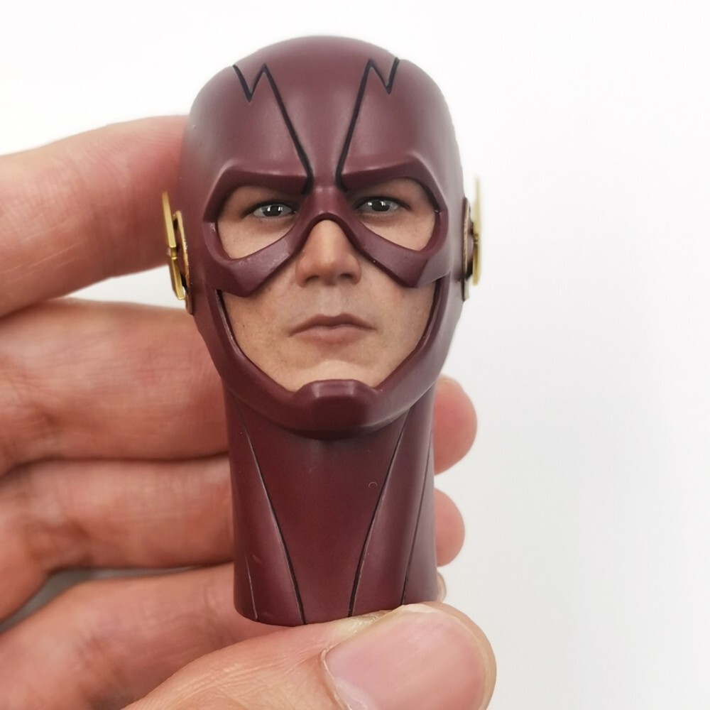 ホットヘッド フィギュア 1/6 Mask Head Sculpt Hot Toys The Flash Figure Accessories HT