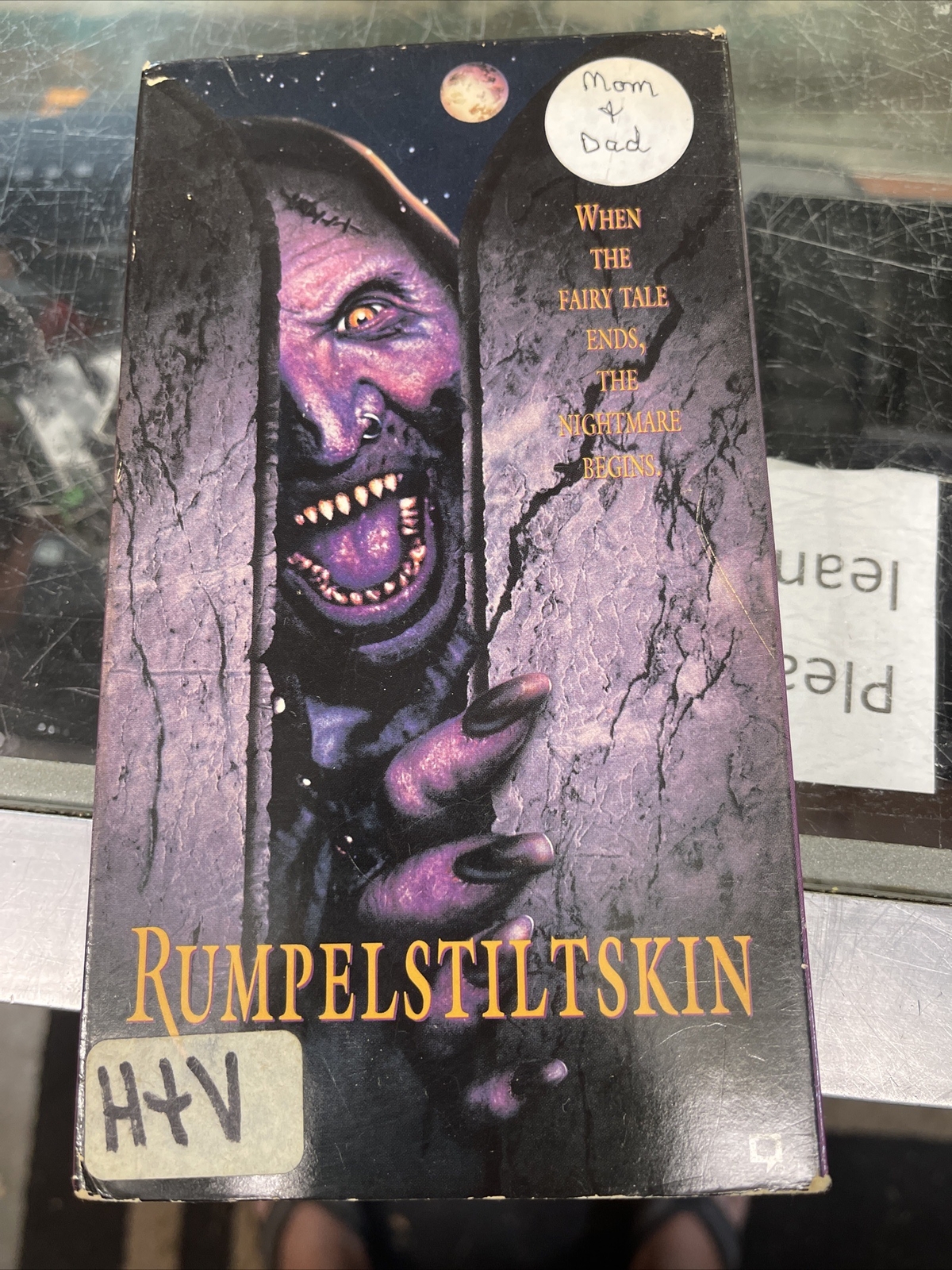 Rumpelstiltskin (VHS, 1996) RARE HORROR VHS Former Rental 17153620634