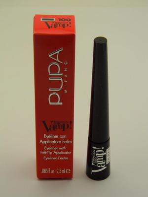 PUPA Vamp! Definition Eyeliner With Felt Applicator 100 Extrablack - 2,5ml