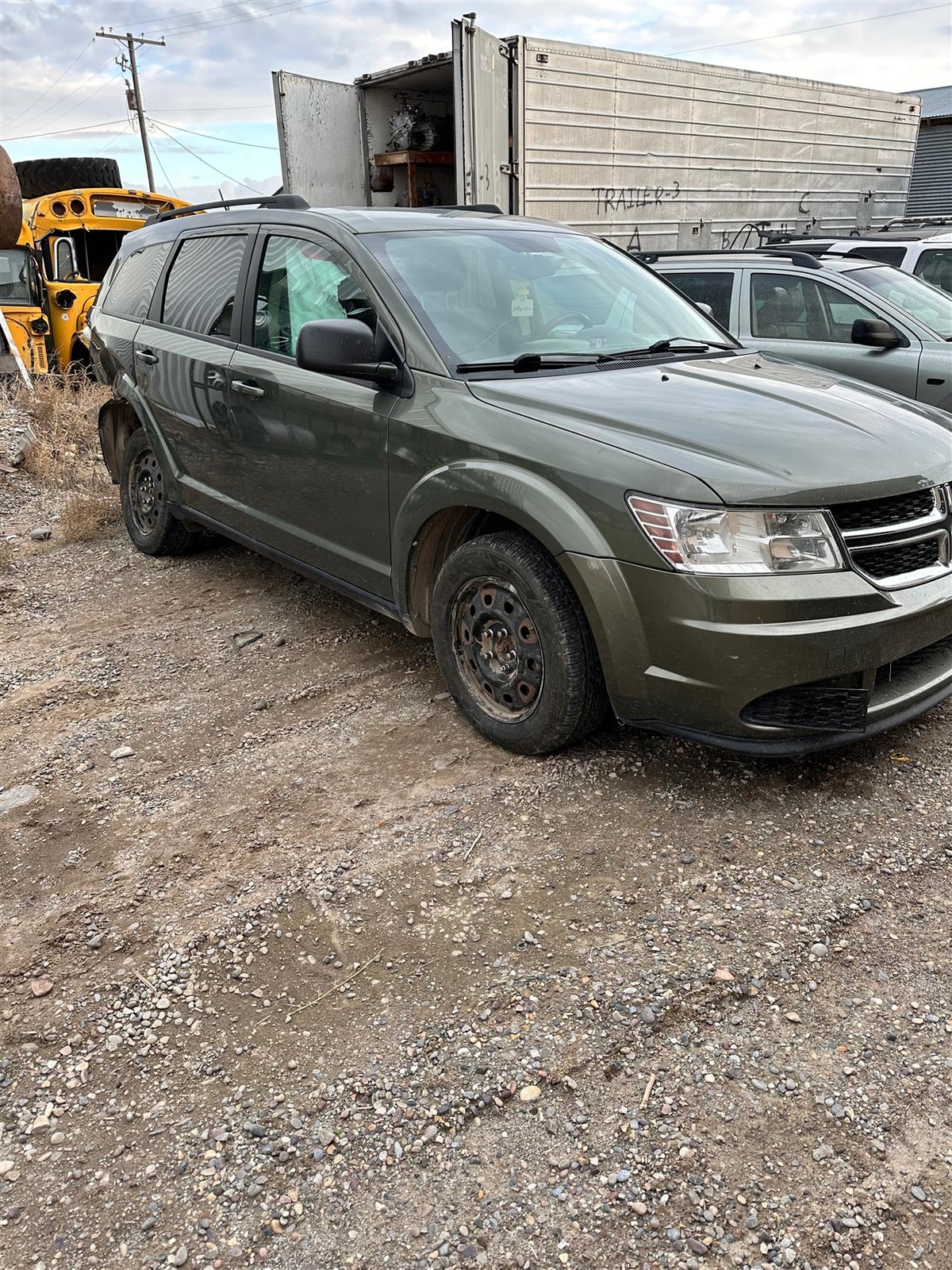 Used Rear Right Door Glass Rear fits: 2016 Dodge Journey privacy tint Rear Right