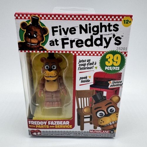 Parts and Service Five Nights At Freddys Freddy Fazbear FNAF McFarlane 25201 Nuovo - Foto 2 di 13