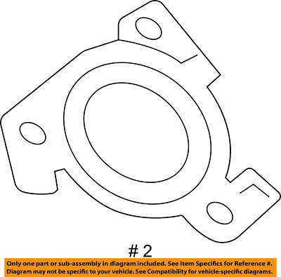 HYUNDAI OEM 21-22 Santa Fe Egr System-Egr Valve Gasket 284932M800 