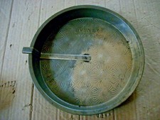 Vintage Ovenex Starburst Steel Slider Cake Or Pie Pan N-93-8" - USA