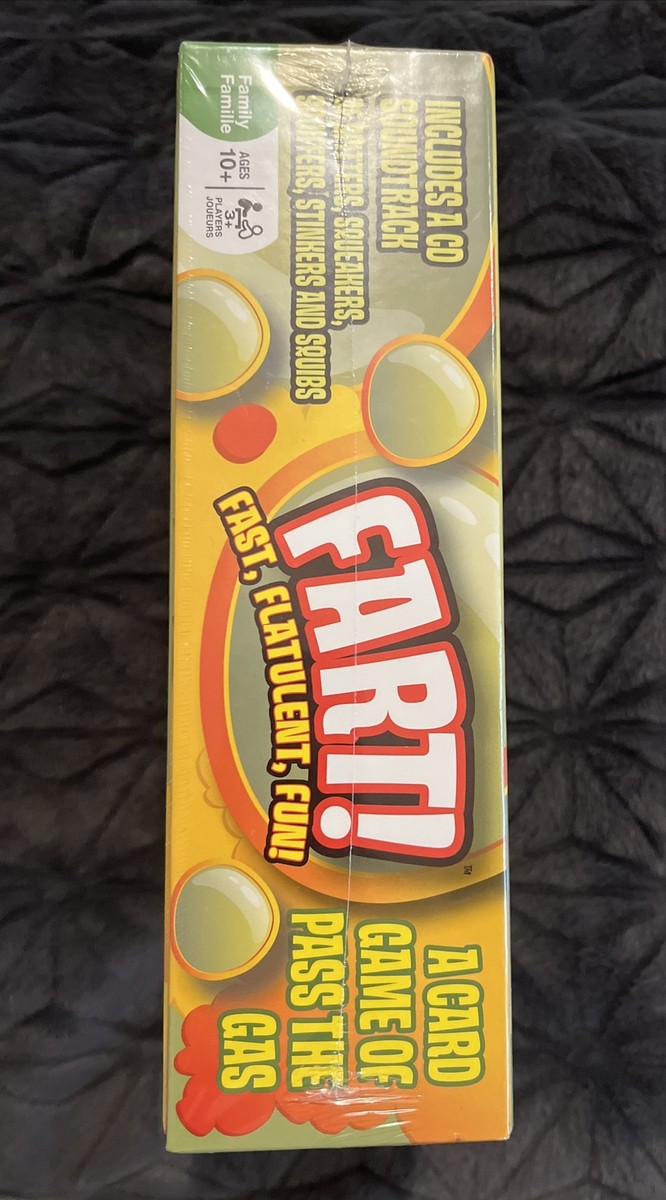 Fart Game With Sound Effects - Fast And Flatulent Guff Card Game For Parties