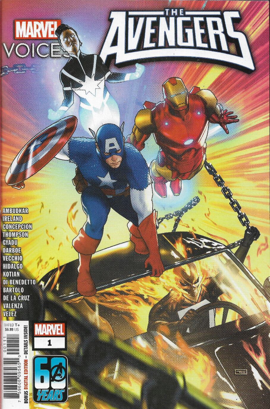 MARVEL VOICES - AVENGERS (2024) #1 - New Bagged (S)