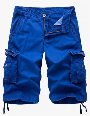 B & P Jeans Men's Cargo Shorts Relaxed Fit ,waist 32