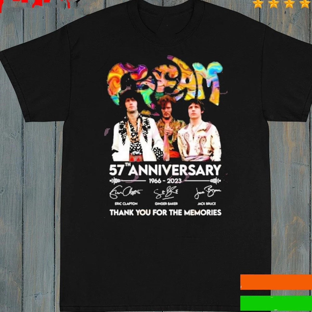 Cream hotsell band shirt