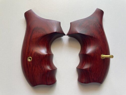 Gorgeous Smooth Hardwood handle Grips For S&W K/L Frame Round Butt Opened Back - 第 1/6 張圖片