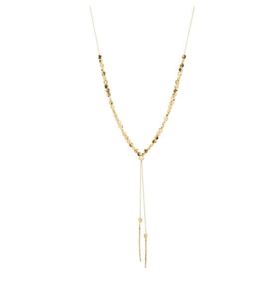 Gorjana Chloe Lariat Gold Adjustable Necklace W1011