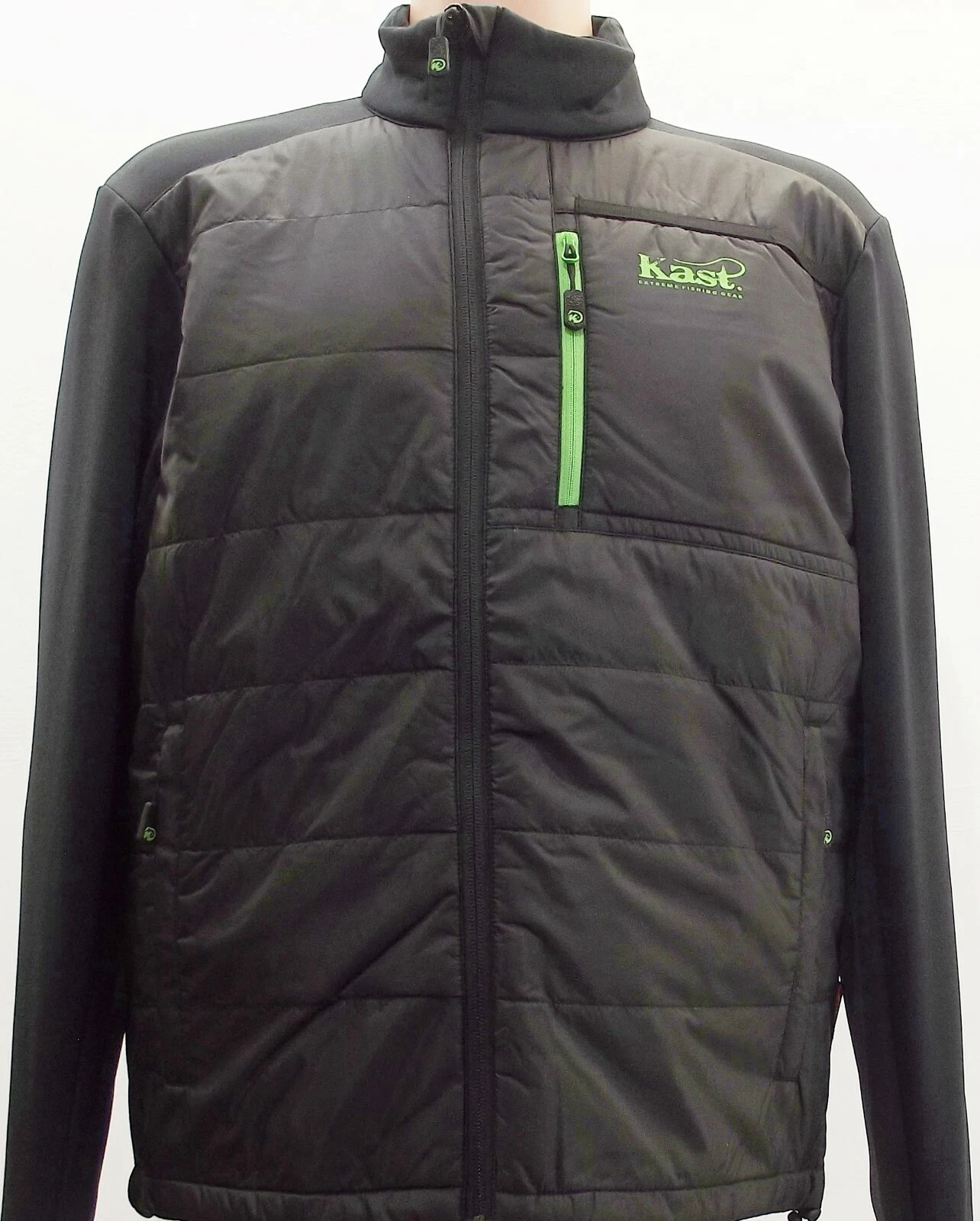 Kast Extreme Fishing Gear Velocity Fishing Jacket Color Black Size XL NWT in OP