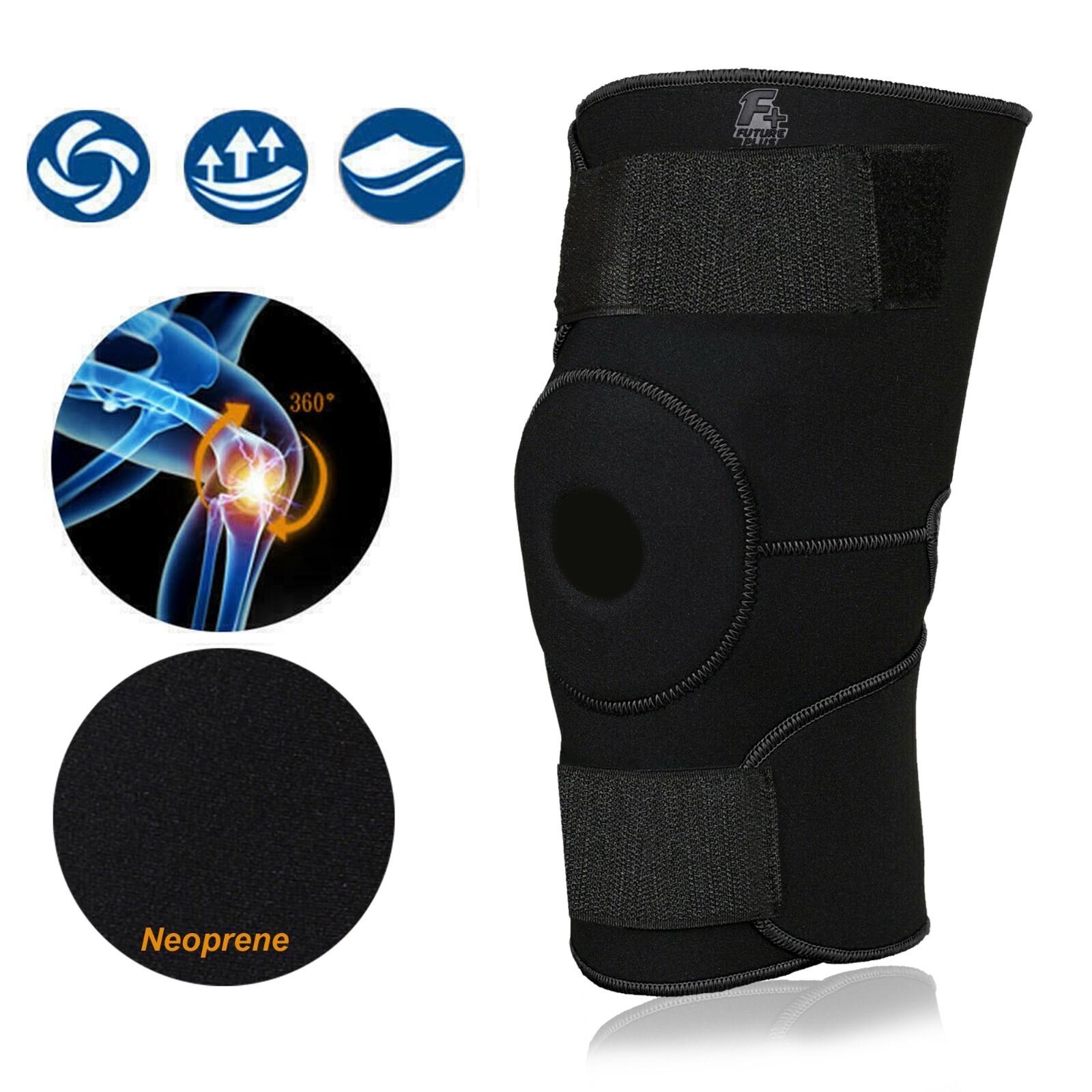 NHS Adjustable Knee Brace Support Compression Patella Arthritis Injury