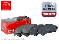 Apec Brake Pads Rear Fits Porsche 718 Boxster Cayman