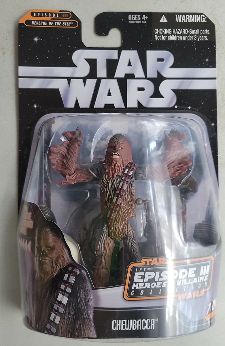 05.Hasbro/STARWARS EP3 12inch“CHEWBACCA” Star Wars Collector Series 12-inch Kenner CHEWBACCA Action