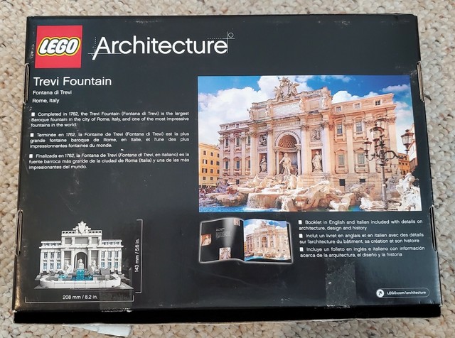 lego trevi fountain ebay