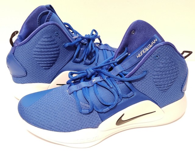 2018 Nike Hyperdunk X High Top Basketball Shoes Blue Size 13 for sale