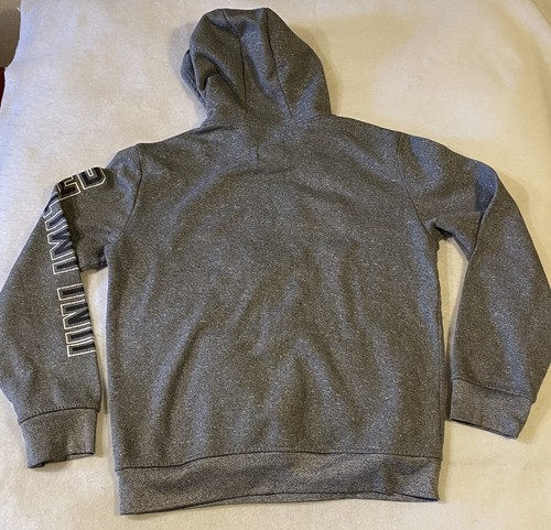 Ecko Unlimited grau langärmeliges Kapuzenschweißshirt Hoodie Größe Small - Bild 2 von 3