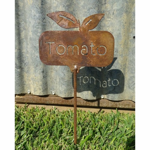 Garden Stakes Vegetable Names Metal Art & Garden Sculpture Australian Made - Picture 4 of 12