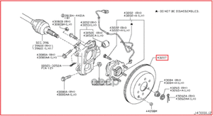 Nissan 43206 zw90a