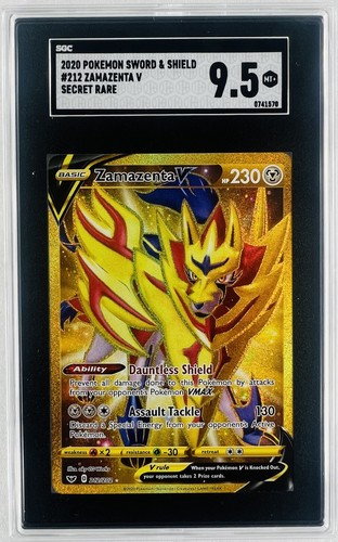 Zamazenta V graded SGC 10 for sale on eBay