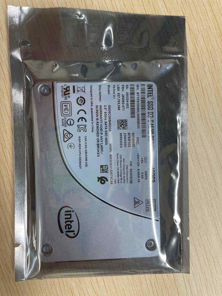 Intel SSD S4510 480GB SSDSC2KB480G8 2.5