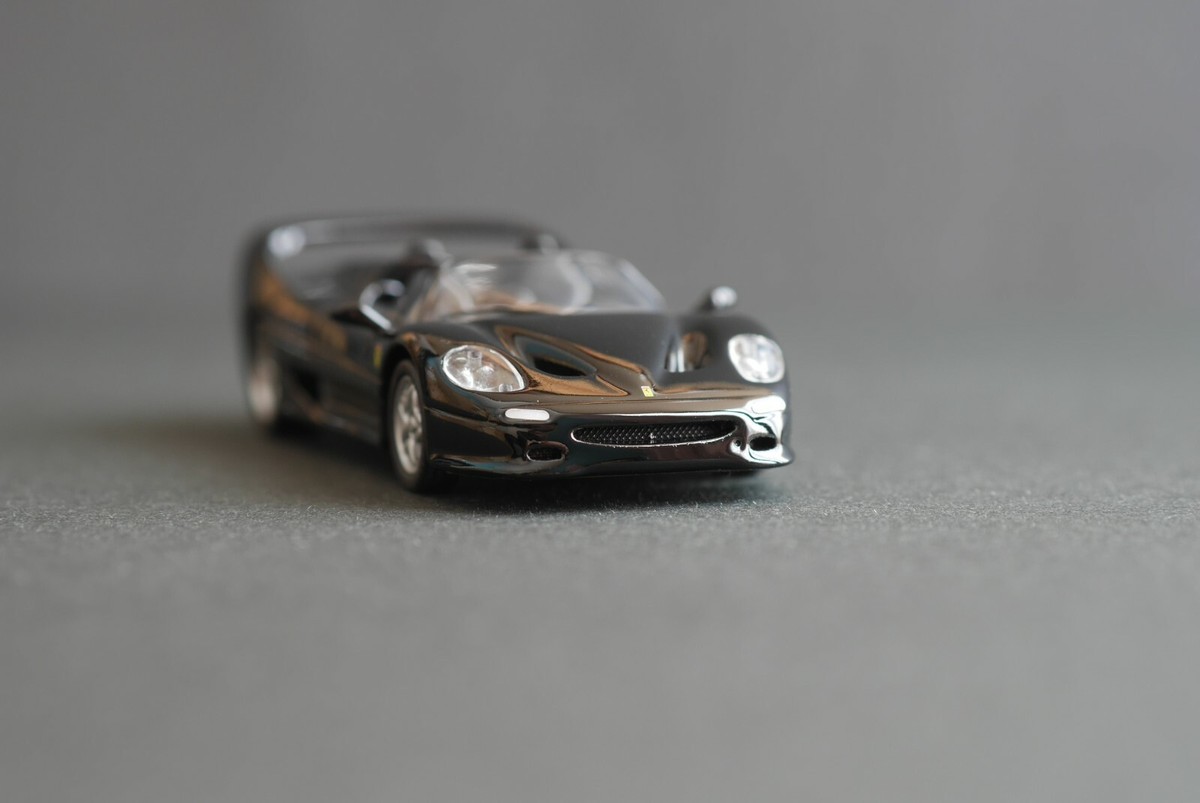 Ferrari F50 Spider Kyosho 1/64 - Moulée Sous Pression - Noir - À Repeindre