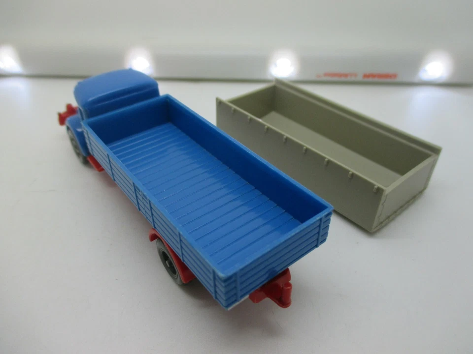 Wiking: Camion Pritsch KRUpp Titan, Non Vetrato, Saure HB Nr.163/1B (Schub69) - Immagine 2 di 3