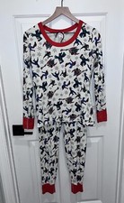 Hanna Andersson Marvel Avengers Holiday Pajamas Adult Women  s M Organic Cotton