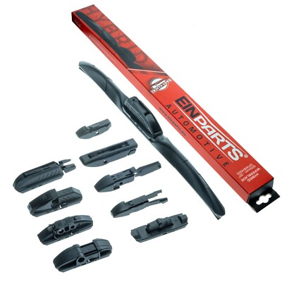 1x Hybrid Scheibenwischer Vorne Universal 500mm Multiclip-System Wischer Blätter