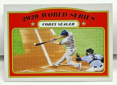 Corey Seager 2020 Topps Zurückwerfen Thursday '72 Ws Design #259 - Dodgers Sp /