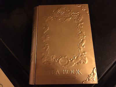 Basilur Metal Tea Book  No Tea  Very Nice Tea Book Lot#0240