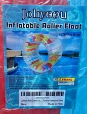 Joliyoou Water Wheel 47" Inflatable Roller Float for Kids Giant NEW
