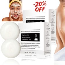 Niacinamide Brightening Soap Alpha-Arbutin Tranexamic Acid Skin Cleansing Soap