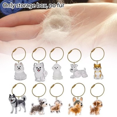 Cat Pet Hair Storage Bottle Keychain For Collecting Hot Cat Sale Hair Dog T1P2