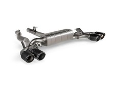 Akrapovic Titan Sportauspuff je 2ER rund Carbon für BMW M5 G90 Limo G99 Touring