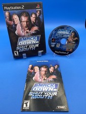 WWE SmackDown Shut Your Mouth (PlayStation 2, 2002) CIB Complete - Tested