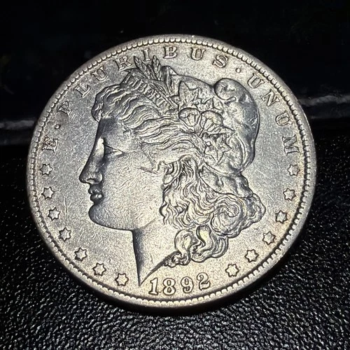 1892-O Morgan Silver Dollar US $1 Coin XF/AU Better Date