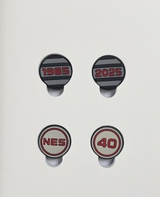 Open Box 8BitDo NES 40th Anniversary Ultimate 2 Bluetooth Controller + Keychain