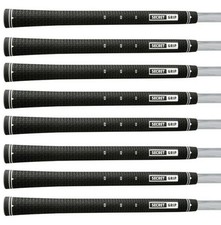  8 NEW BOCCIERI GOLF SECRET GRIP BLACK COUNTER BALANCE GOLF GRIPS 155619