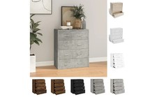 Sideboard with 4 Drawer Buffet Chest of Drawers Console Table Storage Cabinet