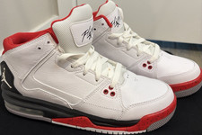 Jordan Flight Mid Top Leather Lace-Up Athleti...