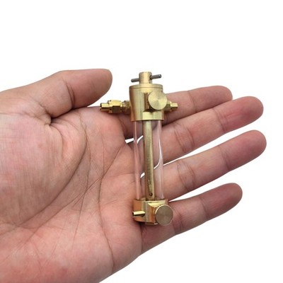 M7B 1/4''x40 Brass Displacement Oiler   3mm Line for Model Steam Engines