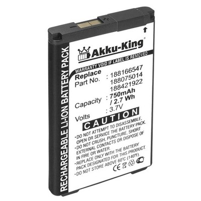 Akku-King Akku für Sagem 188421922 188620695 SAKN-SN3 Li-Ion