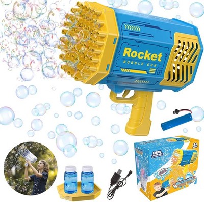 40-Loch Bubble Bazooka Gun & Bubble Launcher - Outdoor Kinder Seifenblasenmaschine