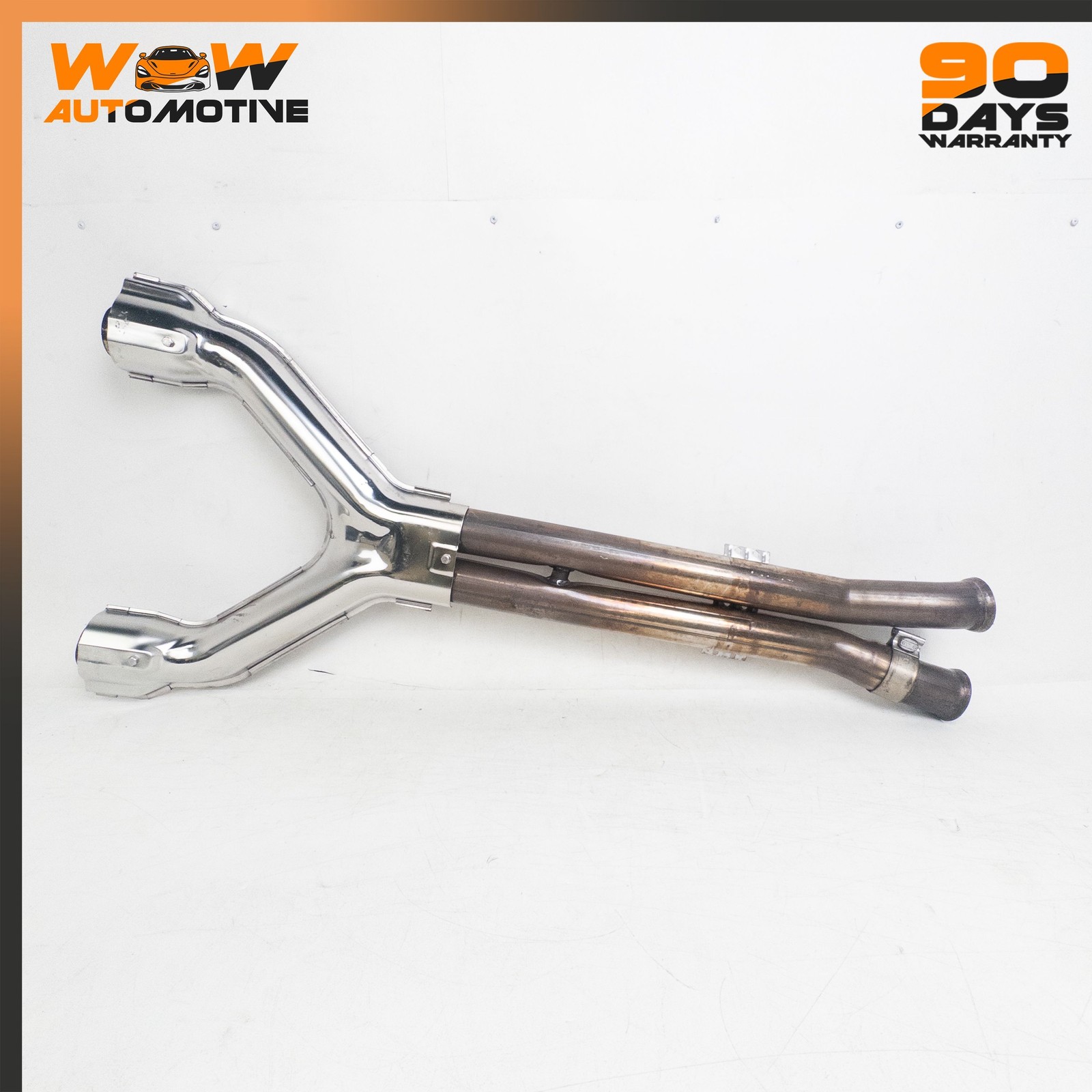 06-16 ASTON MARTIN V8 VANTAGE 4.7L ENGINE MOTOR EXHAUST SYSTEM CENTER PIPE OEM