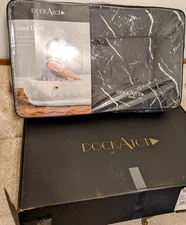 DockATot Grand Dock Black Marble Toddler Lounger 9–36 Months