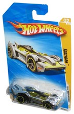 Hot Wheels 2010 New Models '10 02/44 Chrome Tooligan Silver & Gold Toy Car 002/2