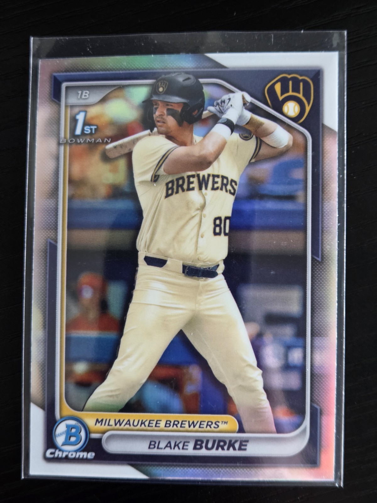 2024 Bowman Chrome 1st Refractor Blake Burke BDC-95