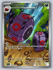 Whirlipede Holo Illustration Rare SV: Black Bolt 133/086 NM on eBay