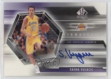 2004-05 SP Authentic SP Signatures Sasha Vujacic #SP-SV Auto 05fy